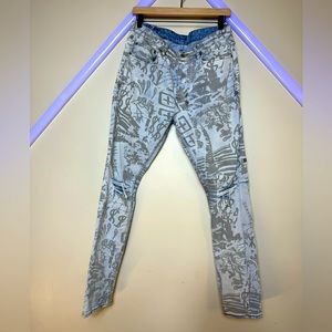 Ksubi Chitch Scribble size 33 slim skinny jeans
